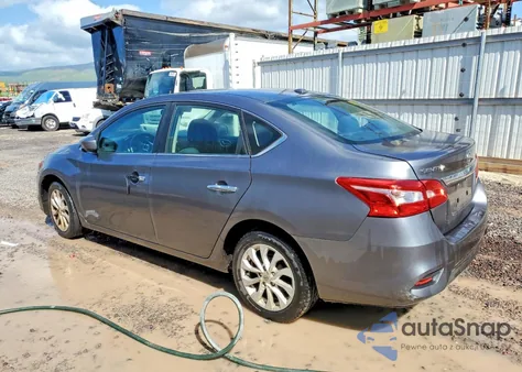 2019 Nissan Sentra S из США, поврежденный, VIN 3N1AB7AP0KY410862